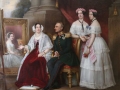 Gemälderepro - Herzog Josef und Familie